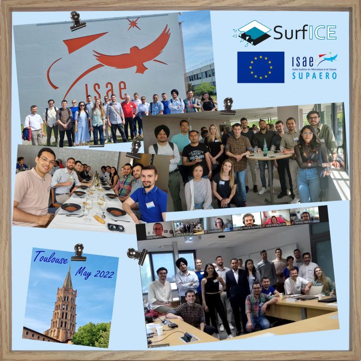 The first “offline” SURFICE meeting took place during May 18-20, 2022 at ISAE-SUPAERO (Toulouse)