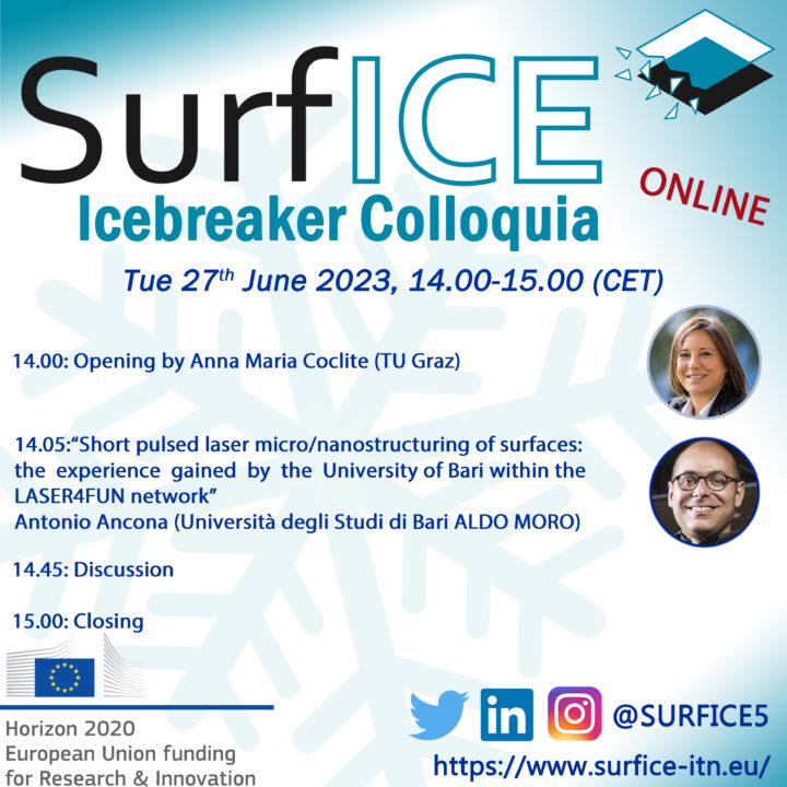 Join us to the next ice breaker colloquia